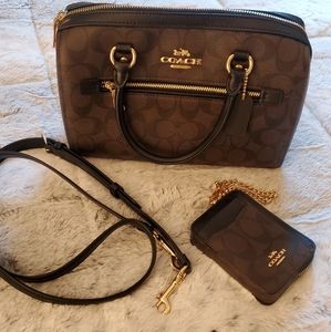 Coach duffle purse